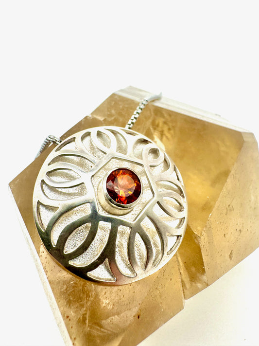 Eye of the Beholder Citrine pendant