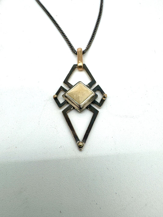 Holocene Diamond Mammoth ivory pendant