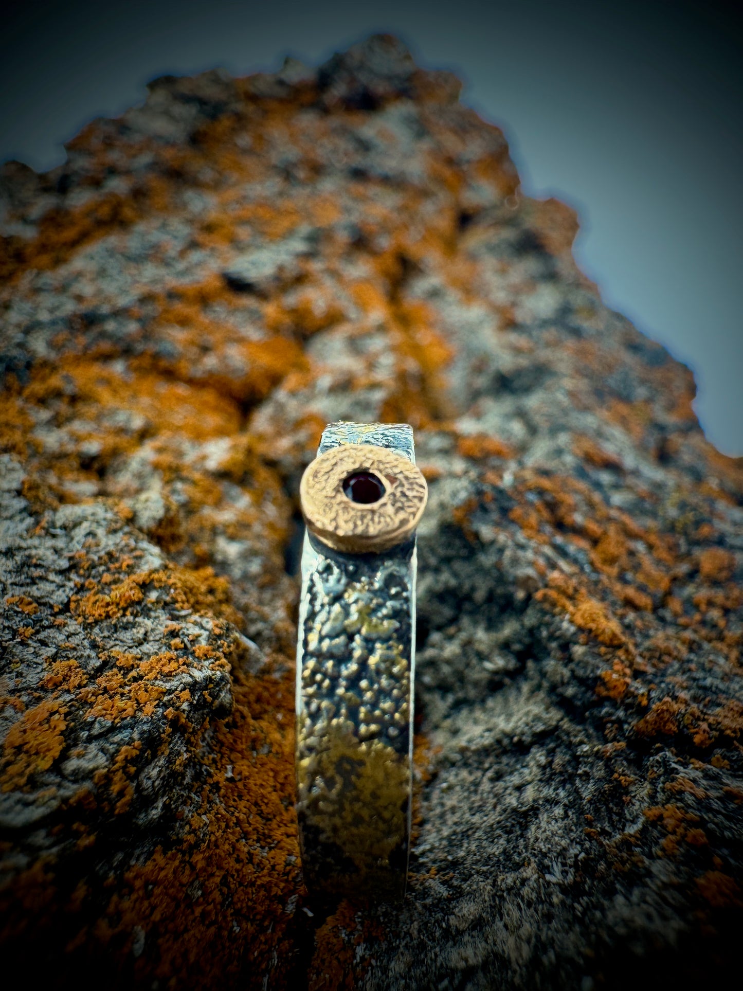 Pigeon blood ruby ring size 8.5