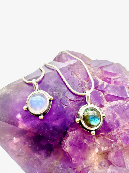Wayfinder Rainbow Moonstone pendant