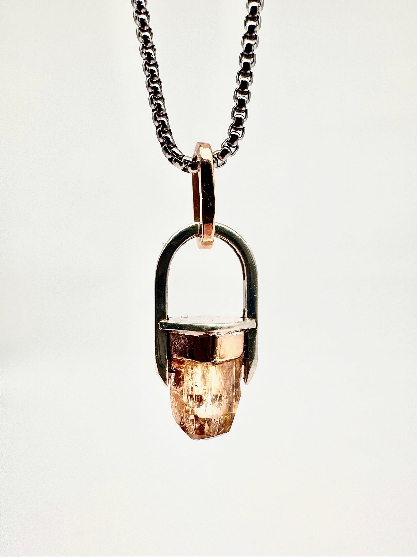 Rare Dragon Imperial Topaz pendant