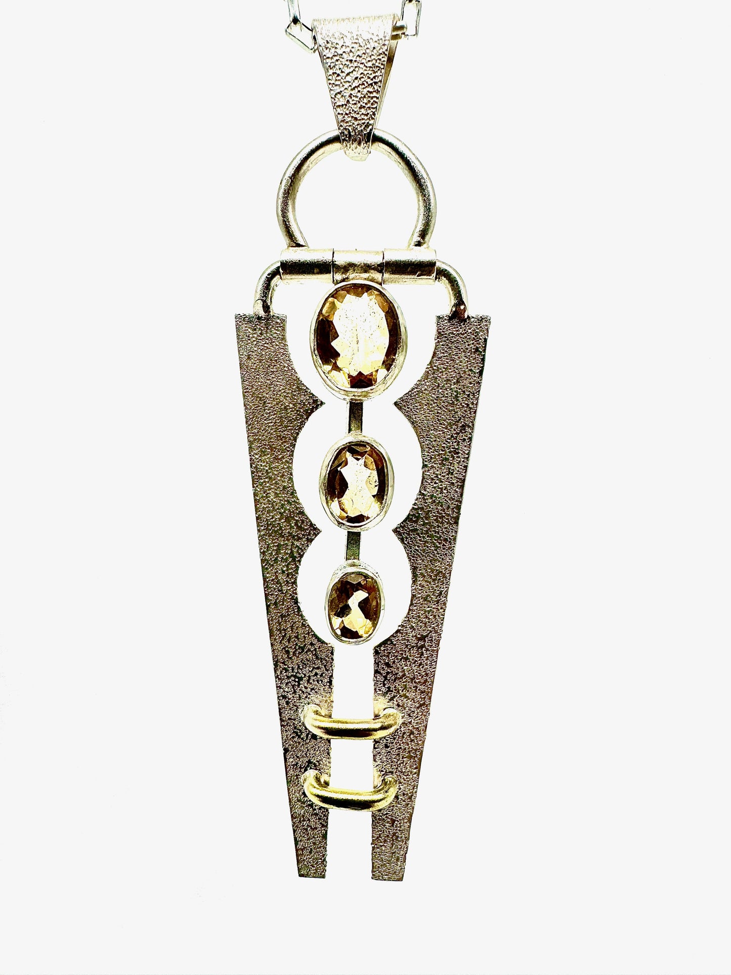 Unchained Citrine pendant