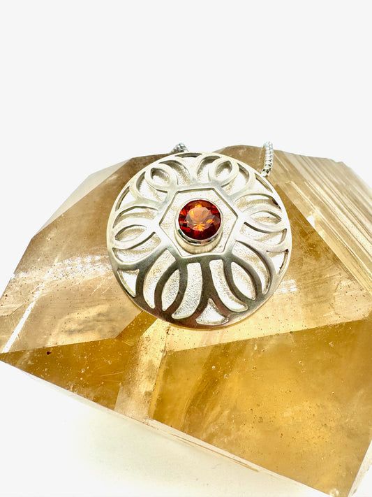 Eye of the Beholder Citrine pendant