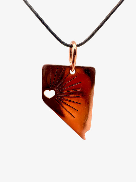 Nevadans gotta Nevada pendant