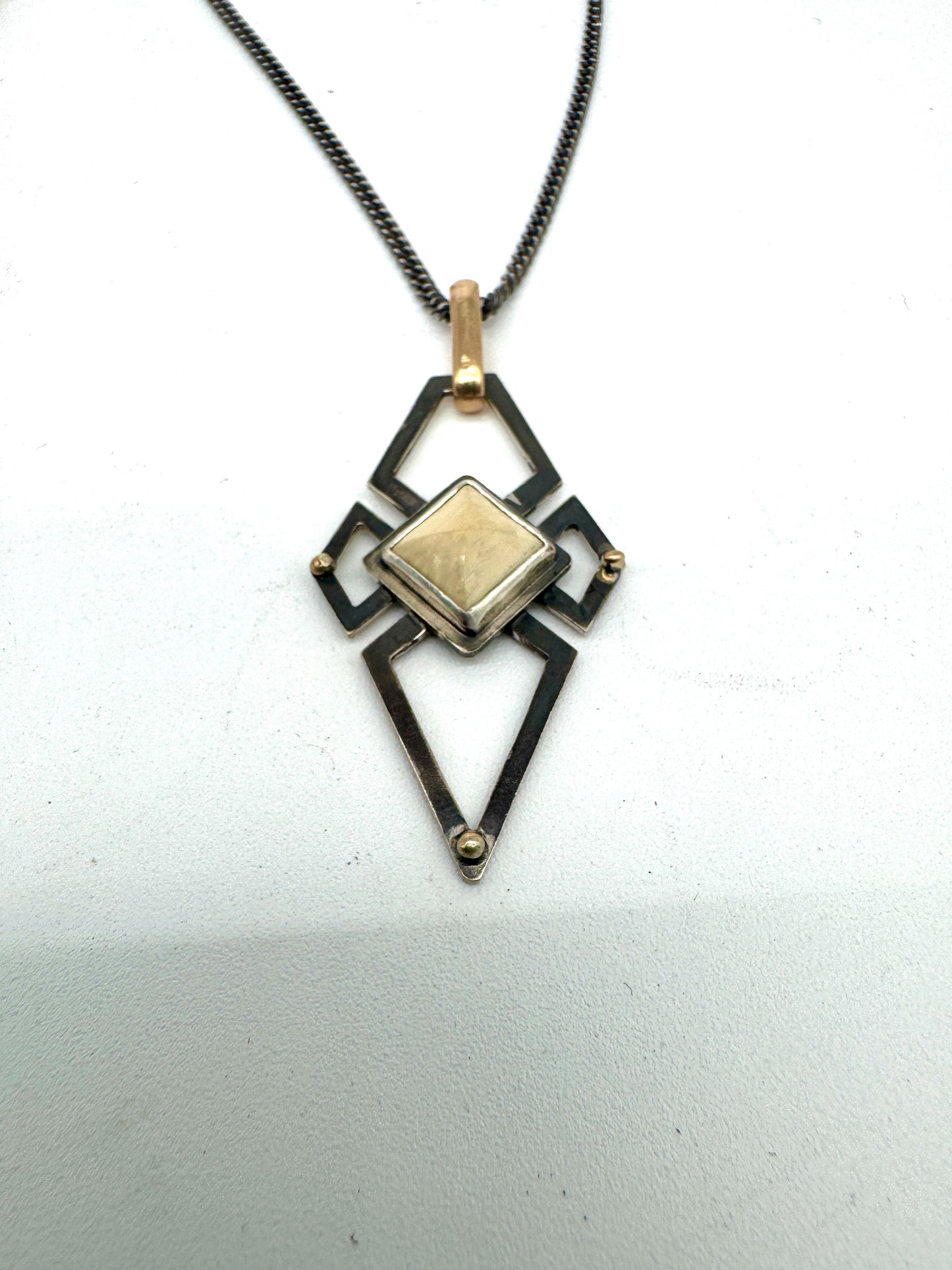 Holocene Diamond Mammoth ivory pendant