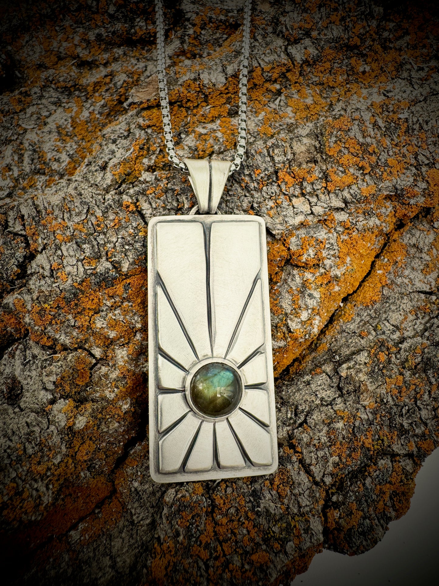 Raising Atlantis Labradorite Rising pendant