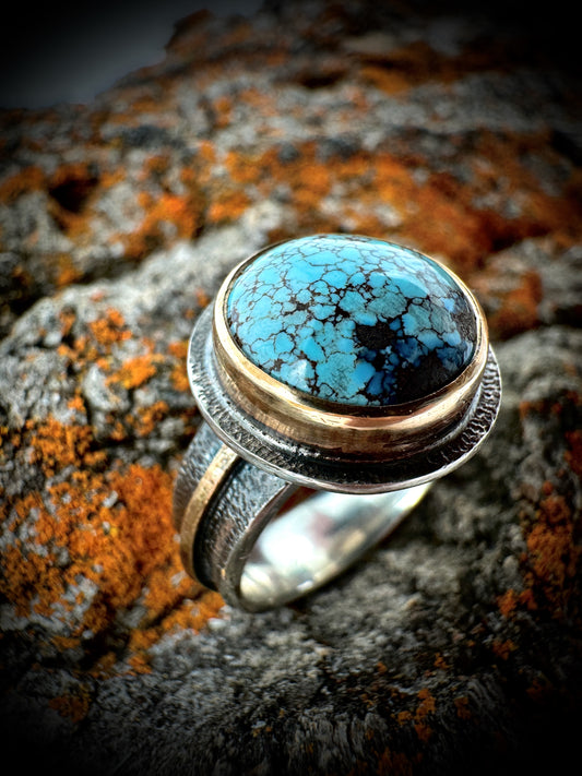 Golden Hills Turquoise ring size 7