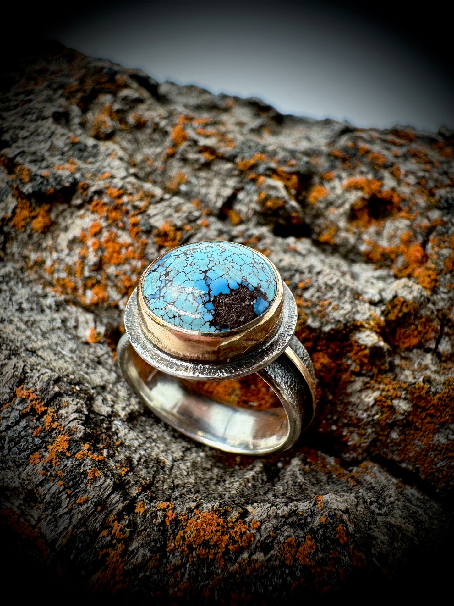 Golden Hills Turquoise ring size 7.5