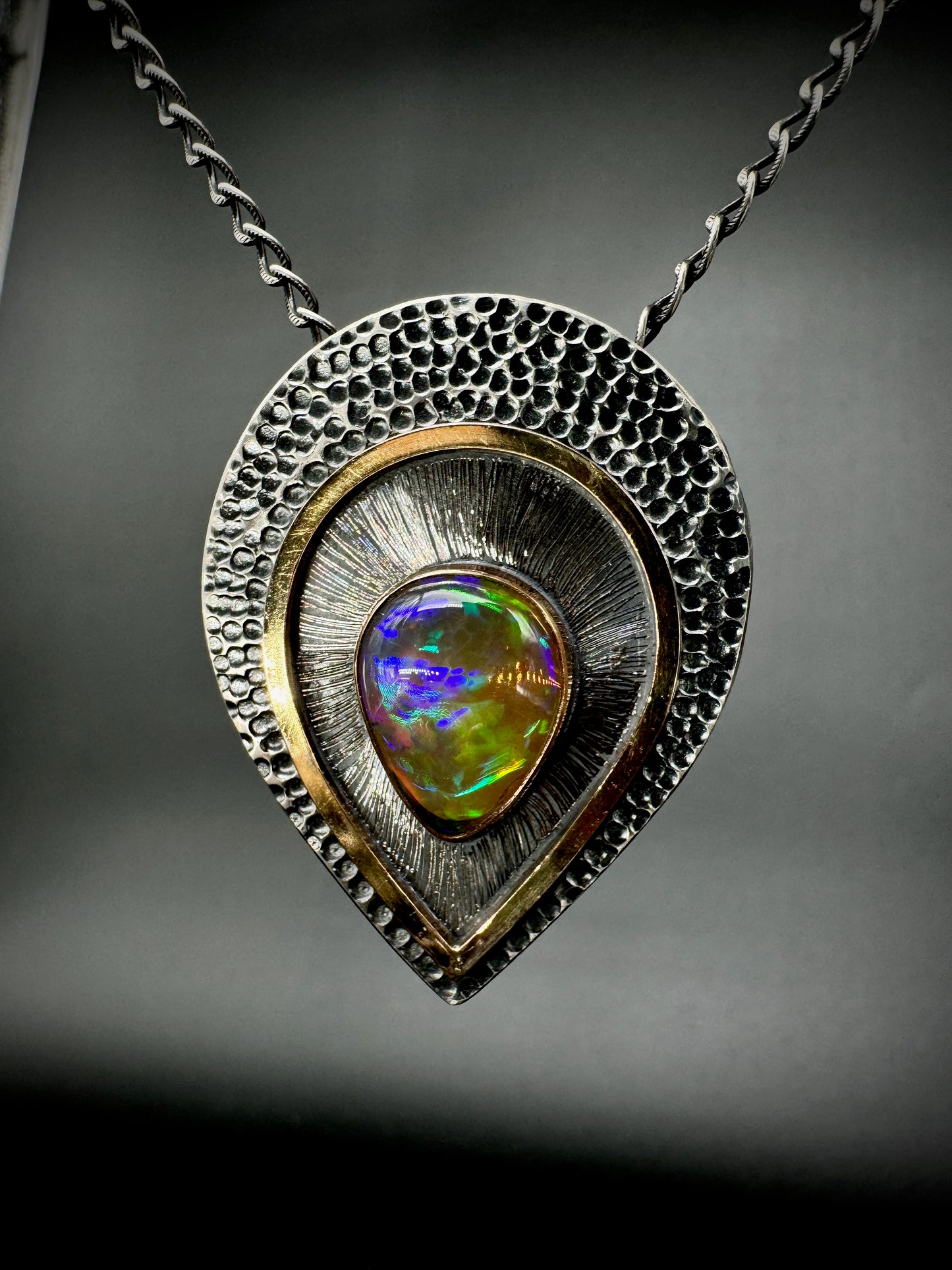 2 way Opal Pendant
