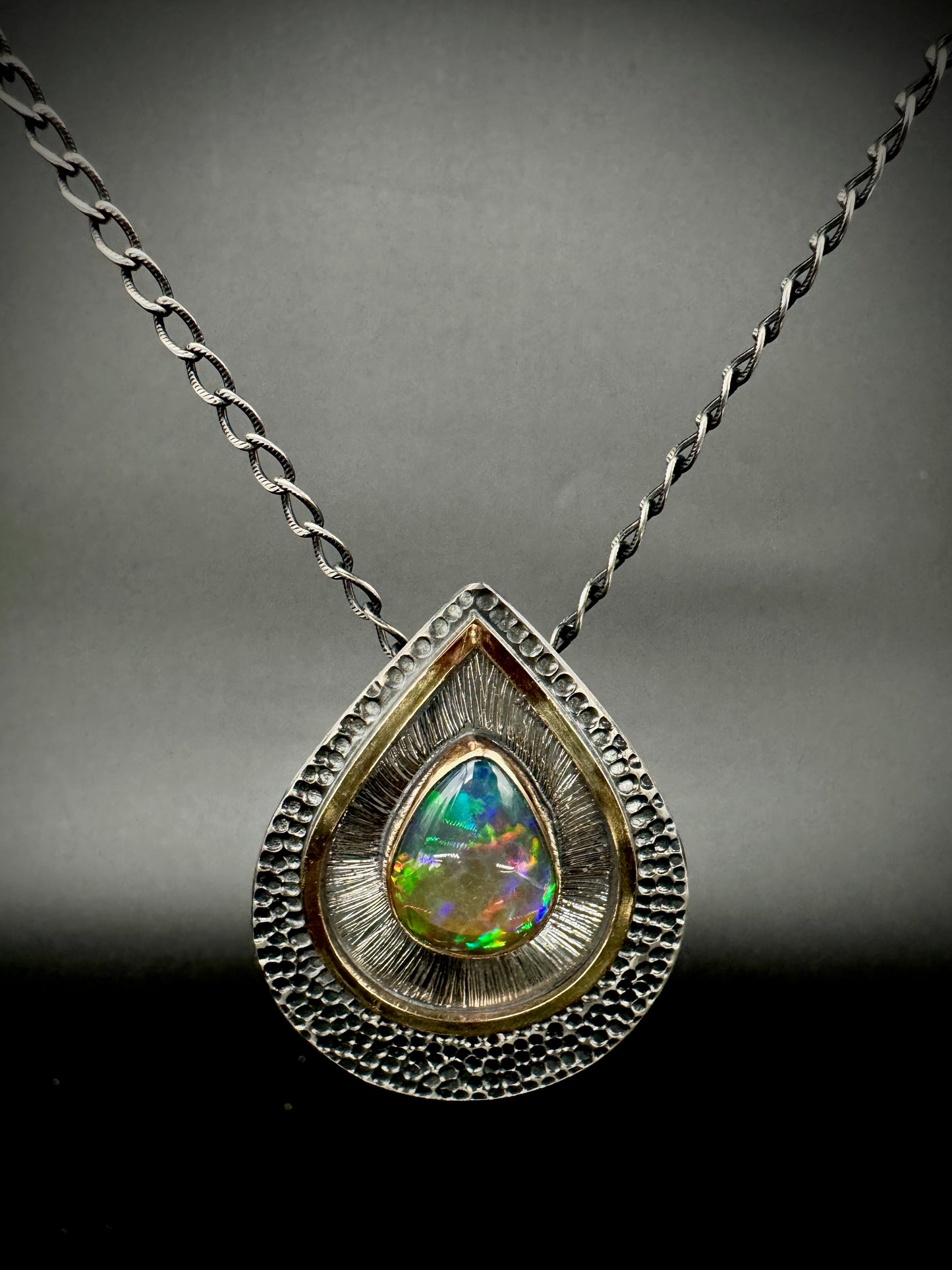 2 way Opal Pendant