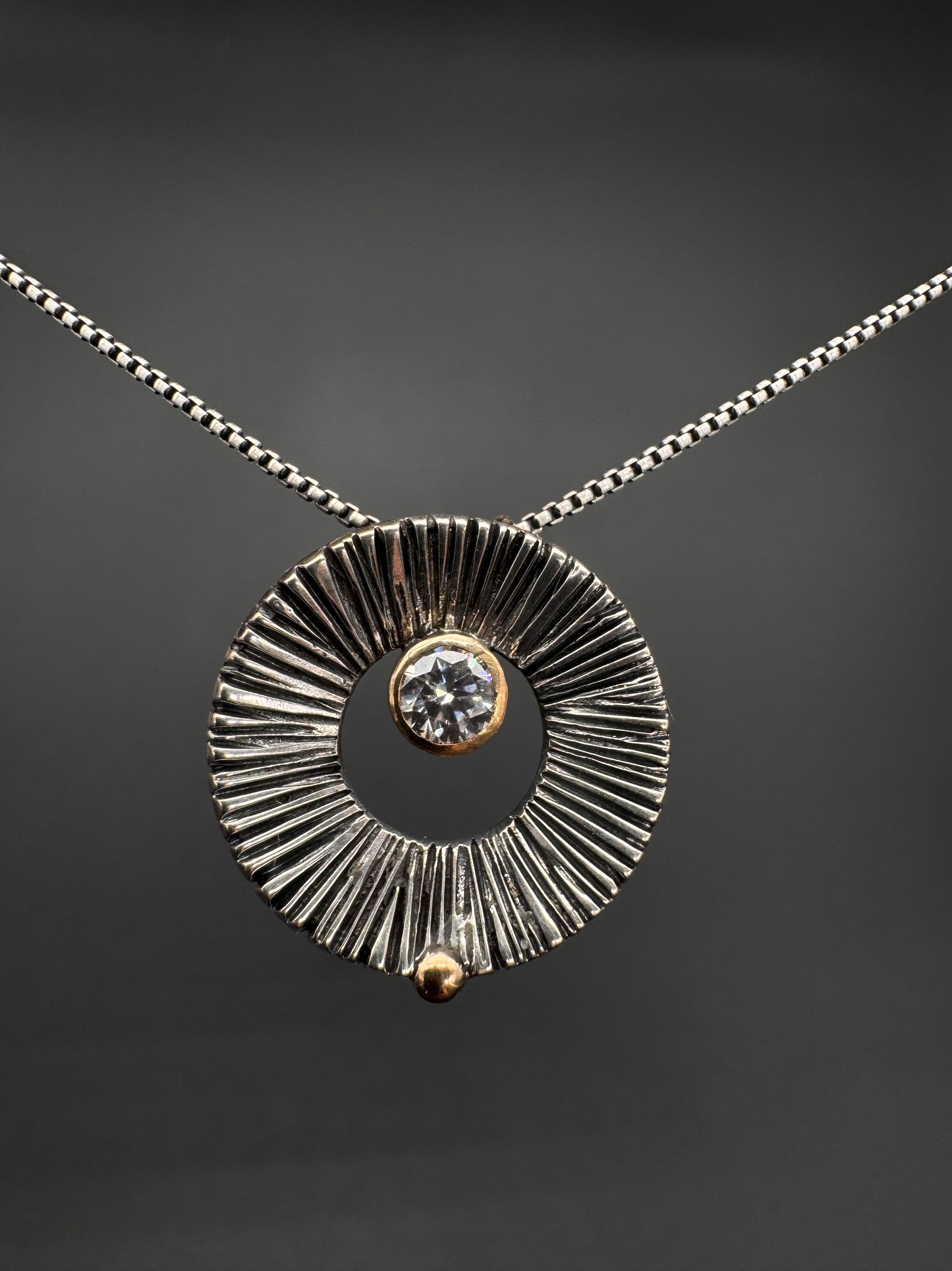 Imminence moissanite pendant