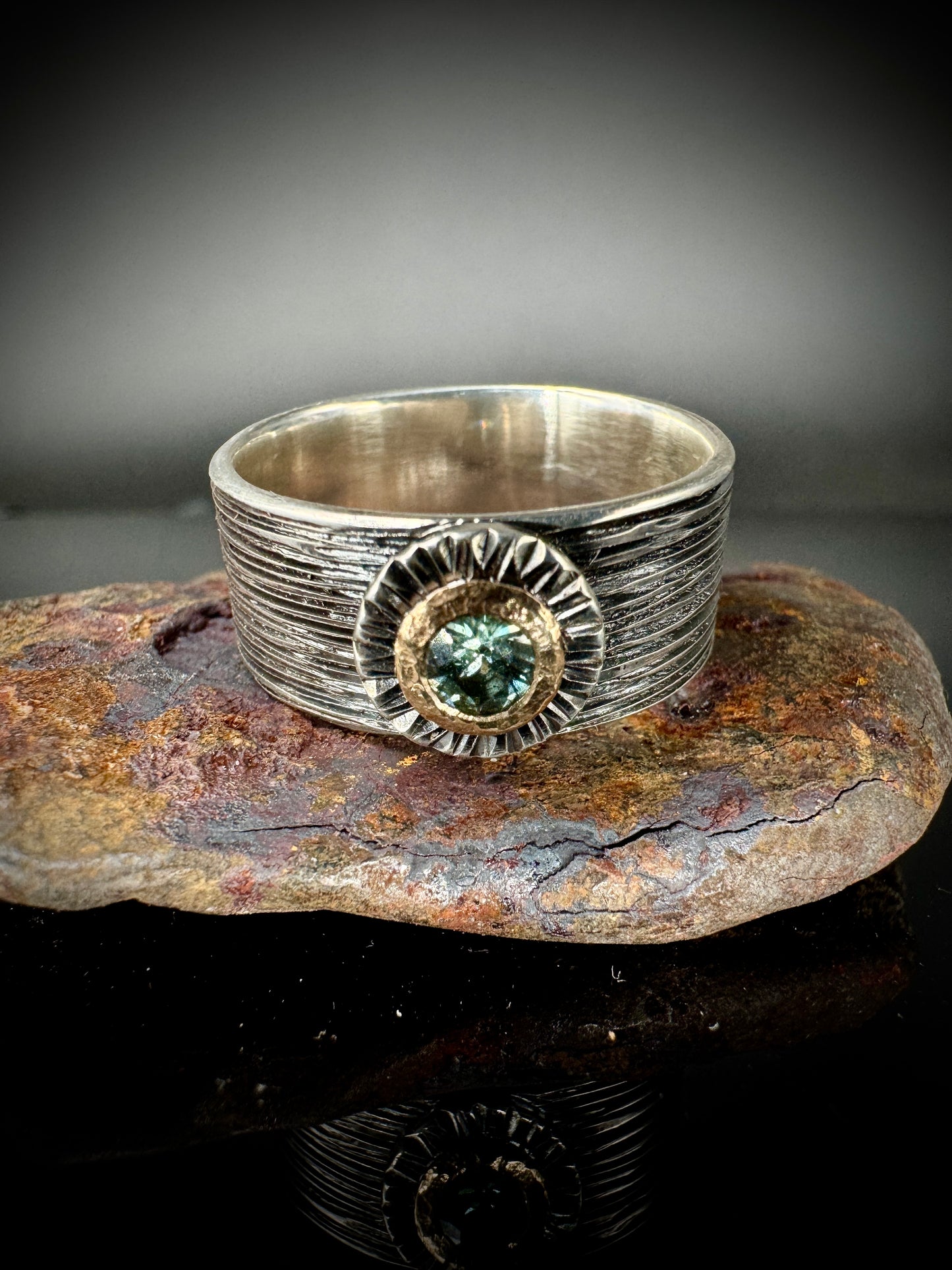 Sapphire Woven ring size 12.5