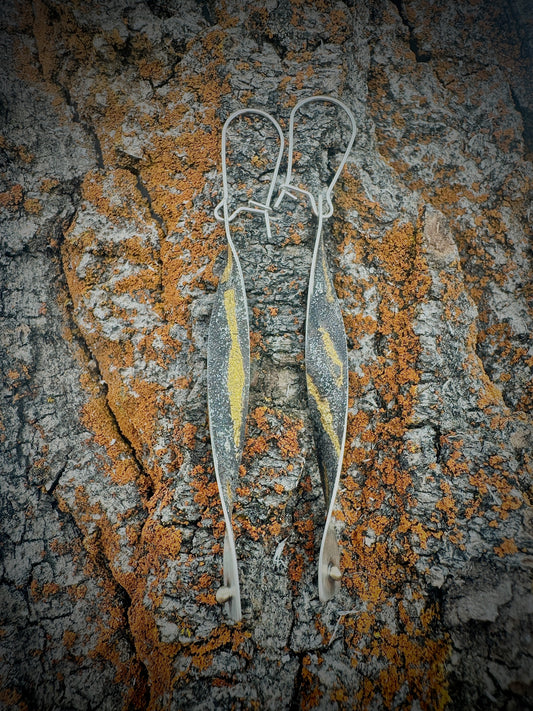 Golden Twist earrings