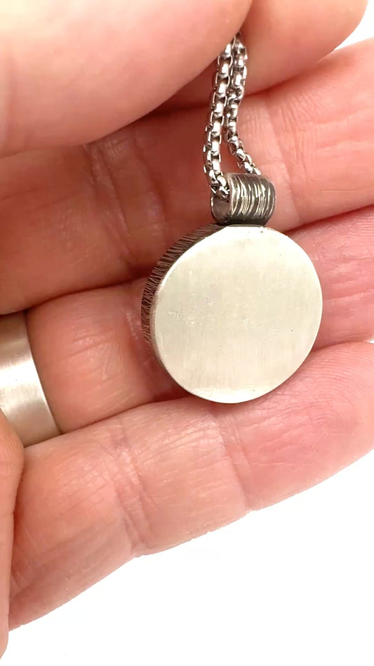 Golden Black Pearl pendant